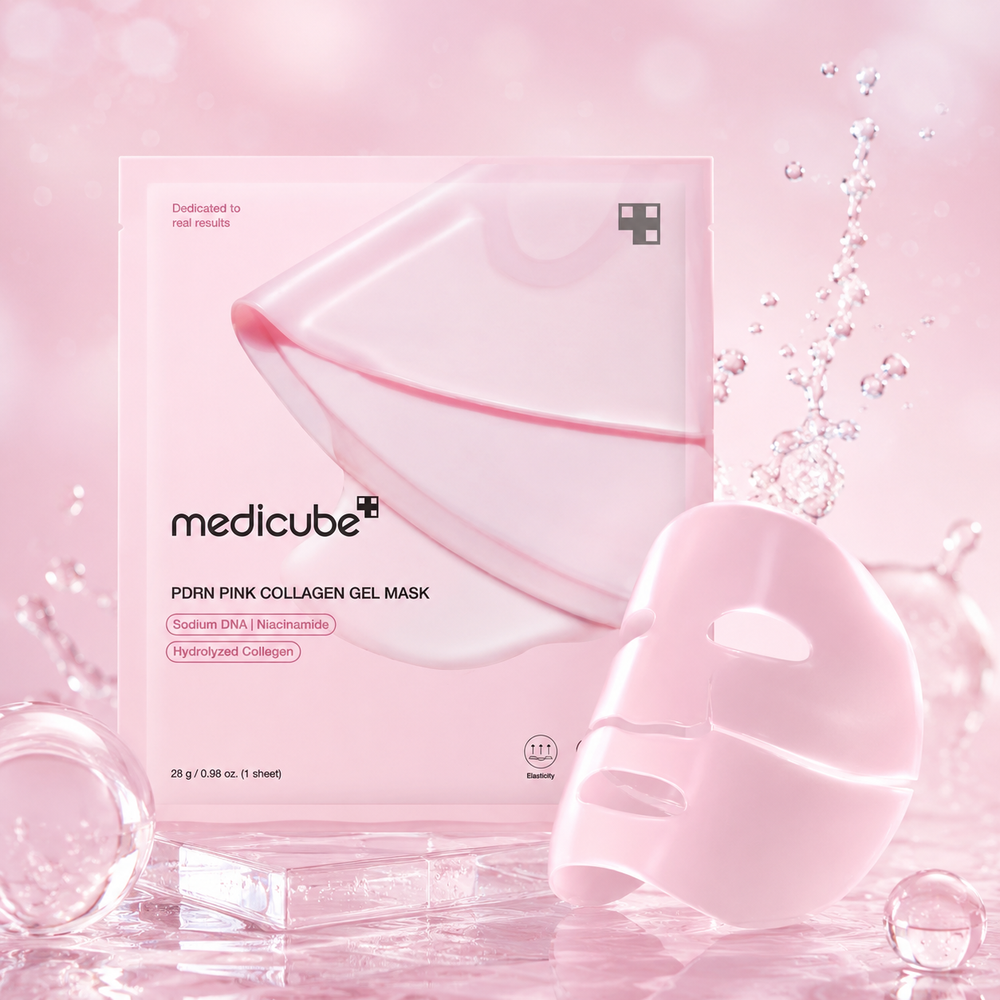 Medicube PDRN Pink Collagen Gel Mask — Mascarilla Firmeza