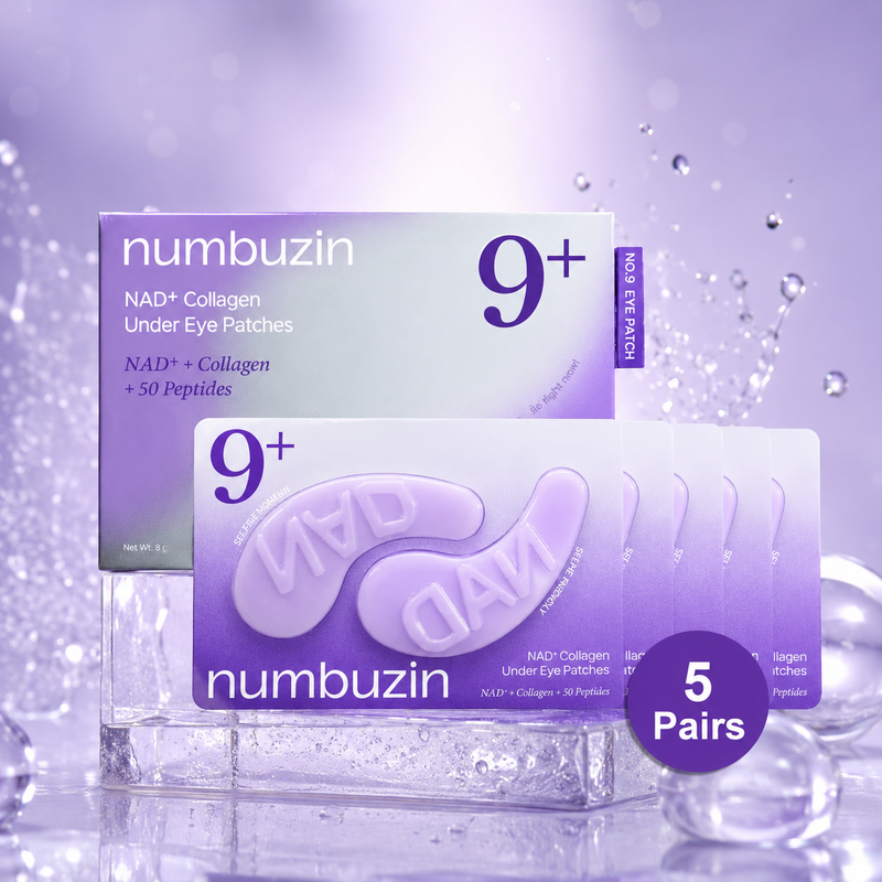 Numbuzin No.9 NAD+ Collagen Parches Contorno de Ojos