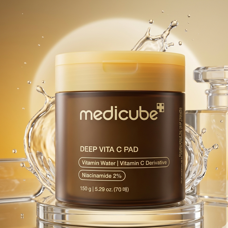 Medicube Deep Vita C Pad — Almohadillas Vitamina C