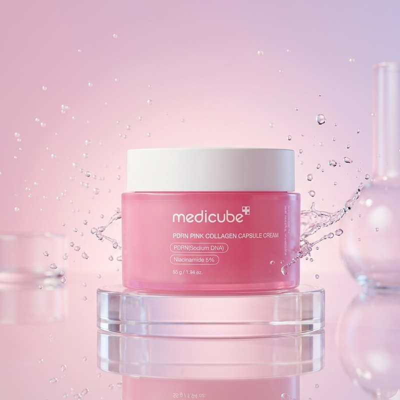 Medicube PDRN Pink Collagen Capsule Cream — Crema Regeneradora
