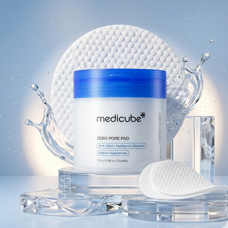 Medicube Zero Pore Pad — Almohadillas Minimizadoras de Poros