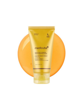 Mascarilla de Envoltura Nocturna de Cúrcuma con Ácido Kójico